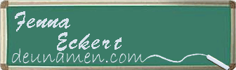 Fenna Eckert Visitenkarte
